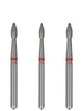 Diamond burs type D FO 22F 015 (3 pcs.)