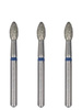 Diamond burs type D TR 81 020 (3 pcs.)