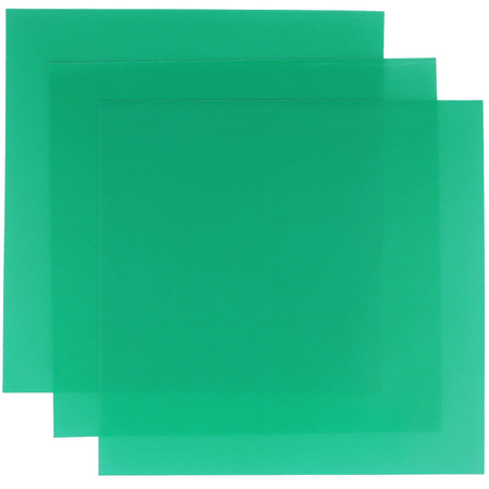 Royal Shield Dental Dam, green, mint, heavy, 36 pcs, 6x6
