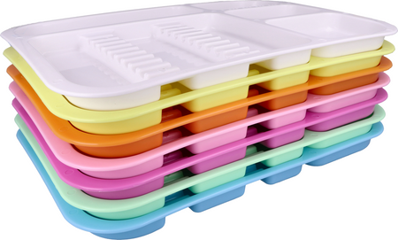 Plastic dental tray 34x24,5x2 cm (autoclavable) - purple
