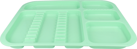 Tacka stomatologiczna 34x24,5x2 cm (plastikowa, autoklawowalna) - zielona