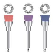 Prophy brushes Stoddard for cleaning and polishing cup-medium (10 pcs.)