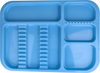 Tacka stomatologiczna 34x24,5x2 cm (plastikowa, autoklawowalna) - niebieska