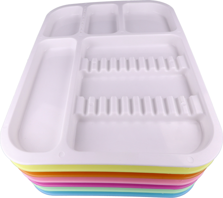Tacka stomatologiczna 34x24,5x2 cm (plastikowa, autoklawowalna) - biała